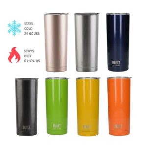 Stainless Steel Vacuum Insulated Double Walled Thermal Tumbler Travel Cold Cup