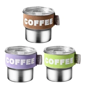 Stainless Steel Insulated Tumblers Thermal Coffee Cup for Coffee and Travel