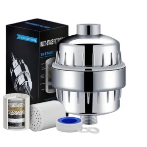 Shower Filter 20 Stage with Vitamin C E for Hard Water High Output Shower Water