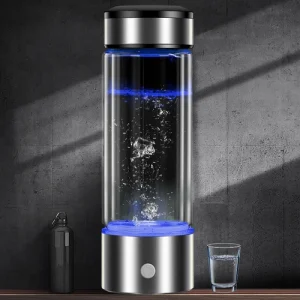 450ml Hydrogen Rich Water Maker Alkaline Bottle Cup Ionizer Generator Portable